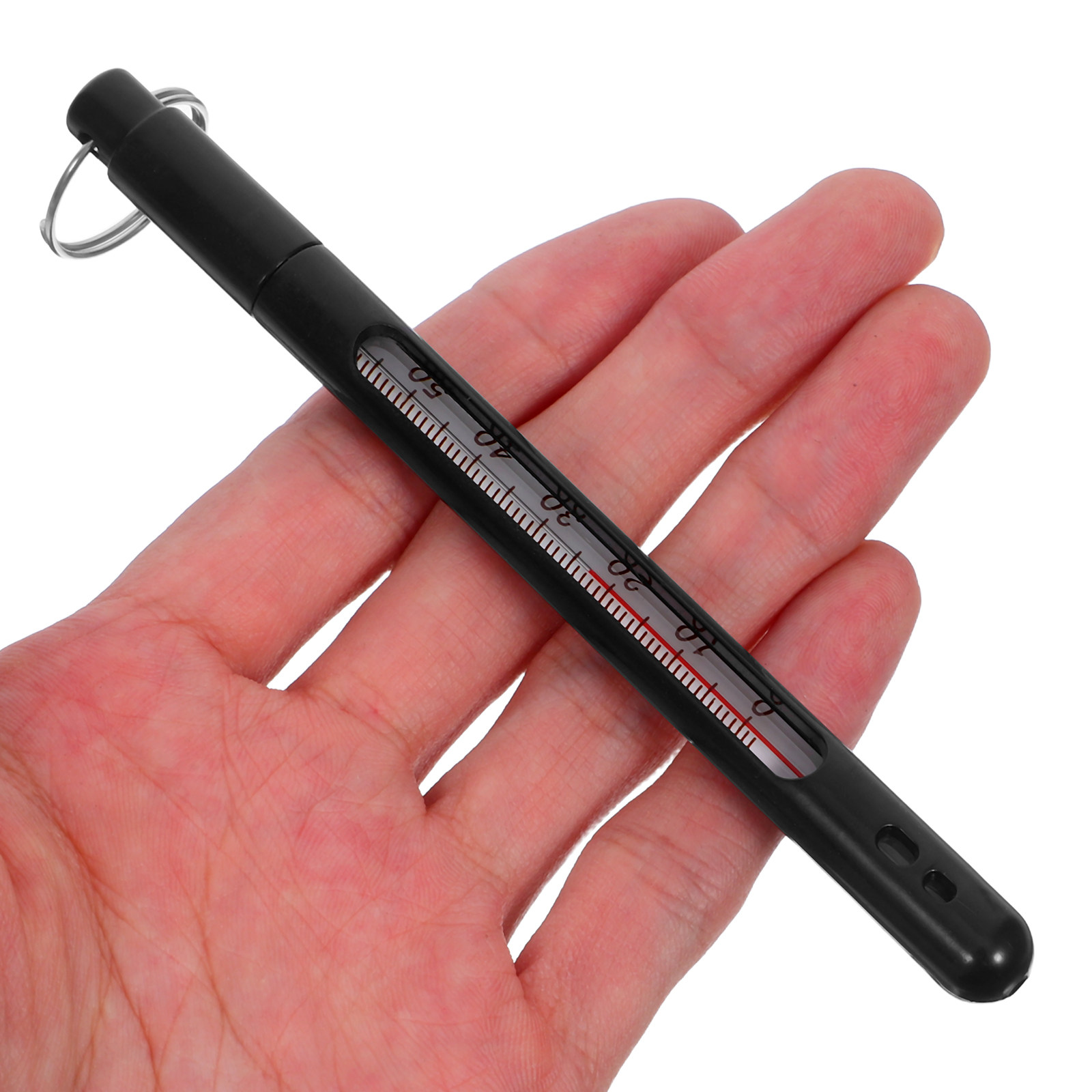 Fishing Rod Fly - Fishing Water Thermometer ABS Stick Design