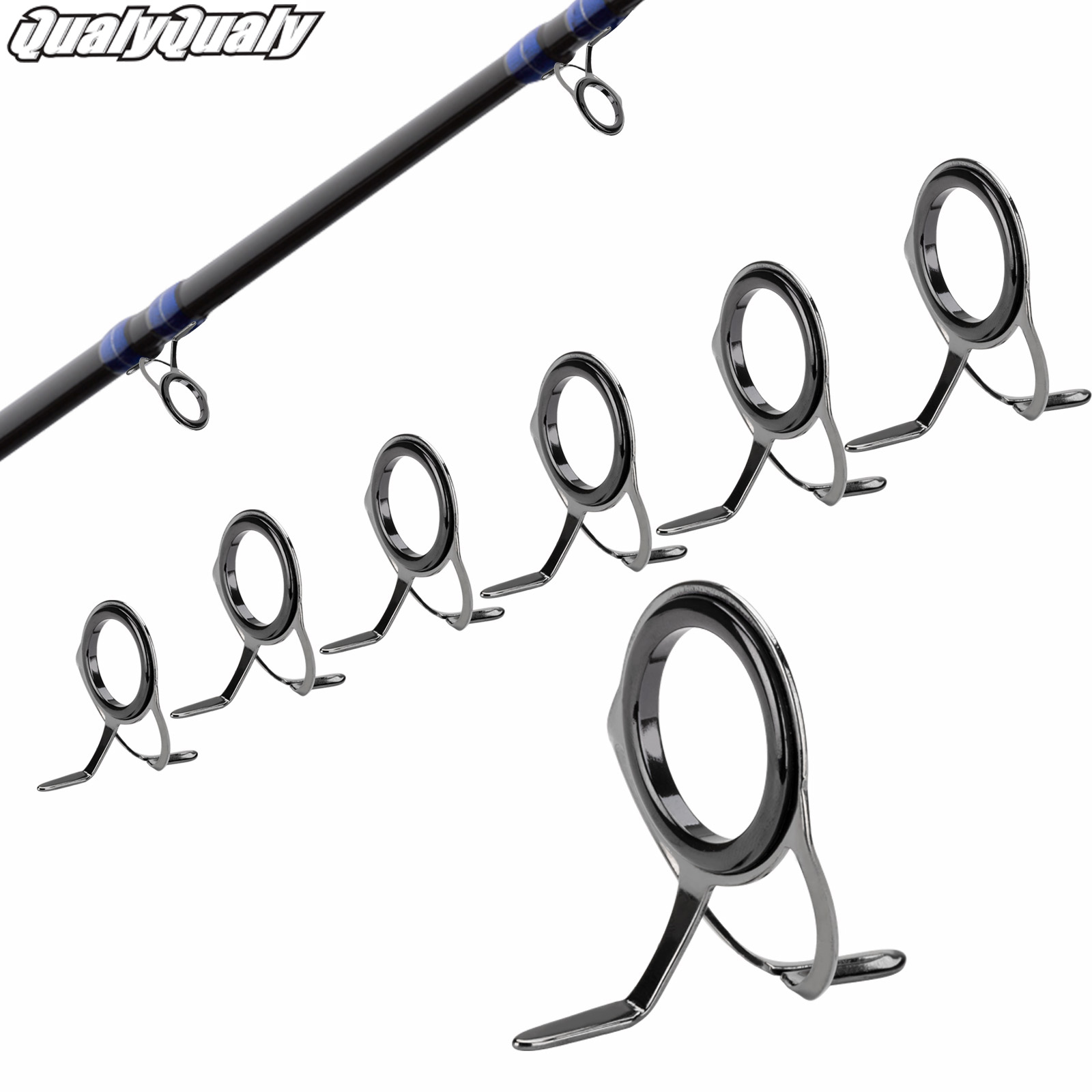 7pcs Fishing Rod Guides Repair - Fishing Rod Guide Replacement 리뷰 및 가격