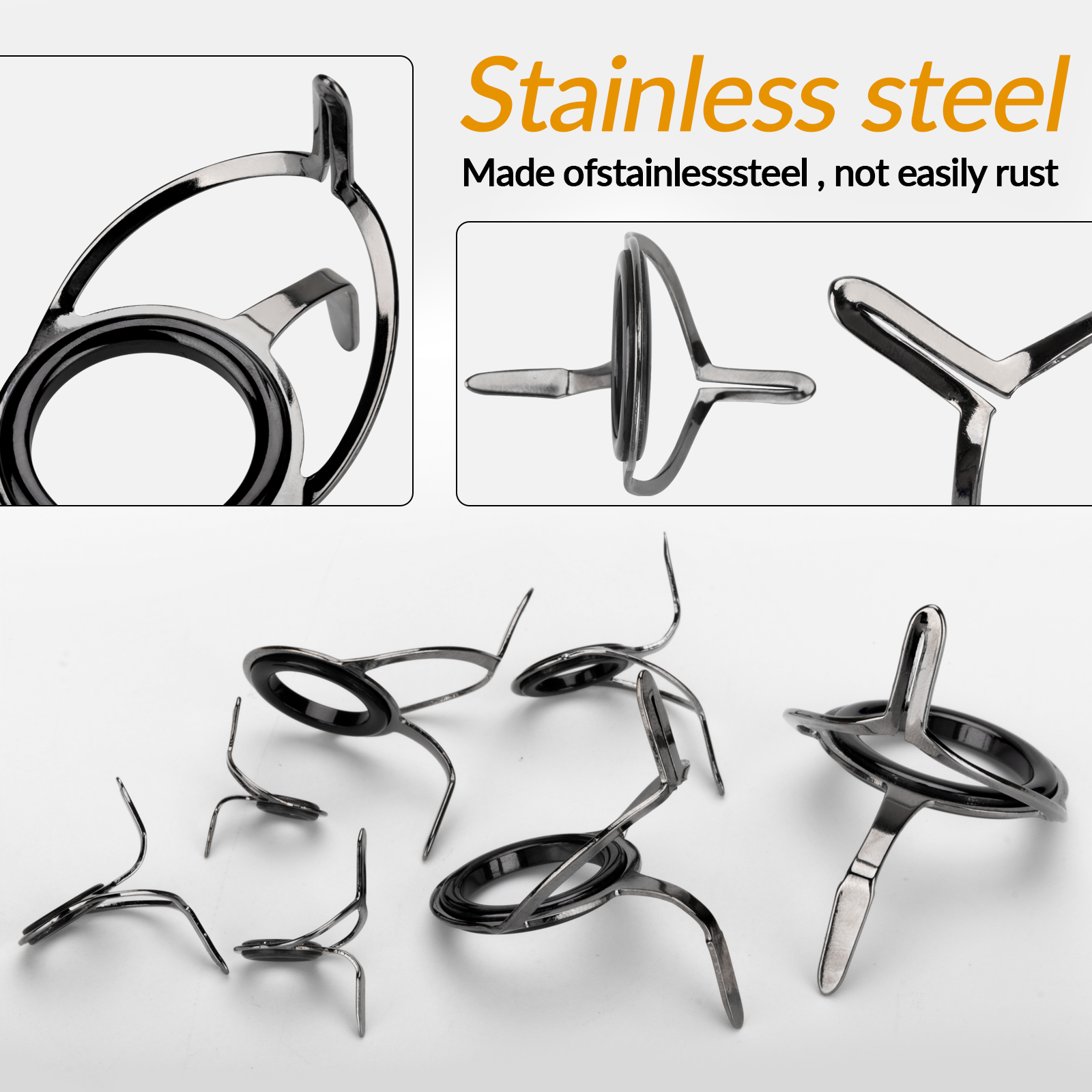 7pcs Fishing Rod Guides Repair - Fishing Rod Guide Replacement 리뷰 및 가격