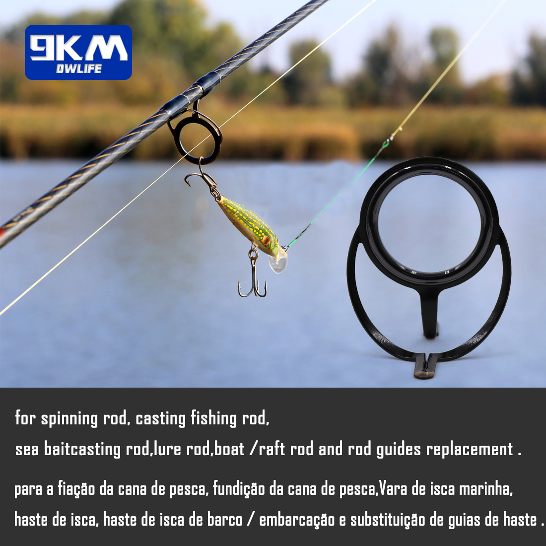 Fishing Rod Repair Kit Spinnin - Fishing Rod Guide Replacement 리뷰 및 가격