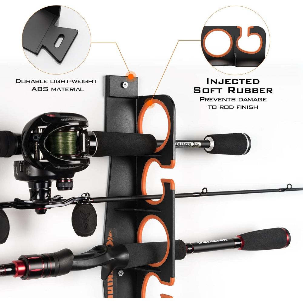 Rod Holder Organizer: Wall/Cei - Fishing Rod Combo 리뷰 및 가격