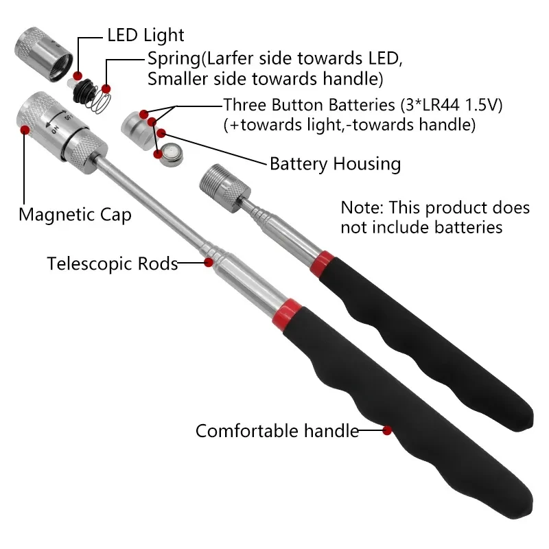 Telescopic Magnetic Pen Extend - Fishing Rod Travel 리뷰 및 가격