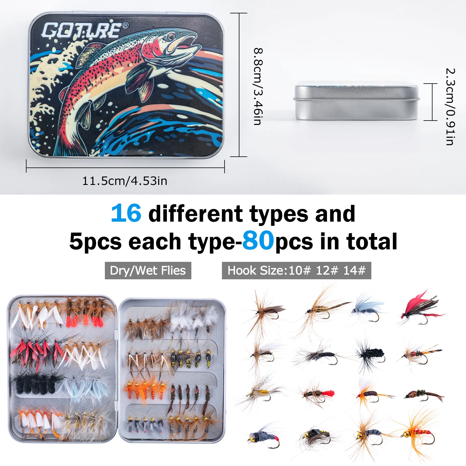 Goture Fly Fishing Rod and Ree - Fishing Rod Fly 리뷰 및 가격