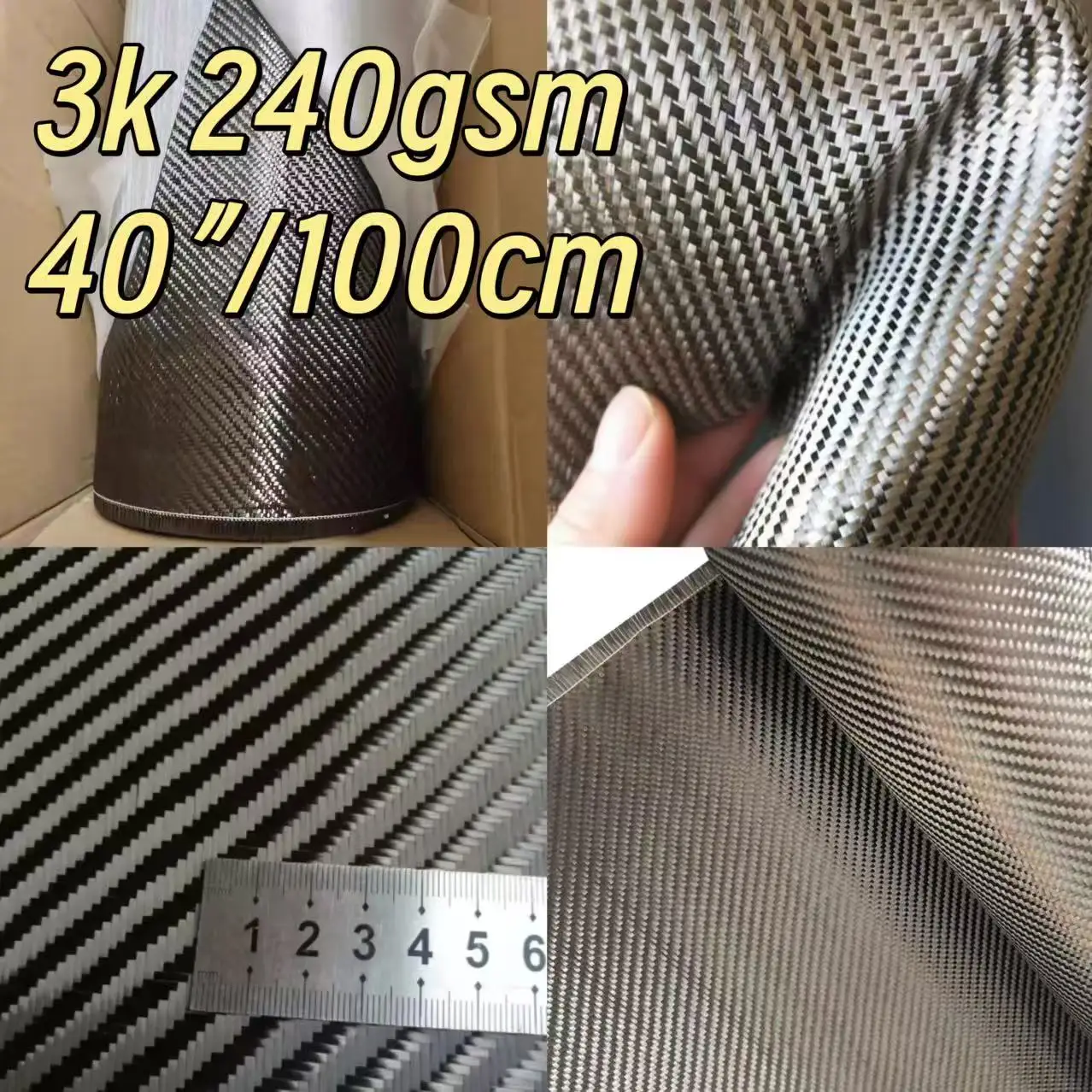 [Grade A+]3K 240gsm Real Carbo - Fishing Rod Carbon Fiber 리뷰 및 가격