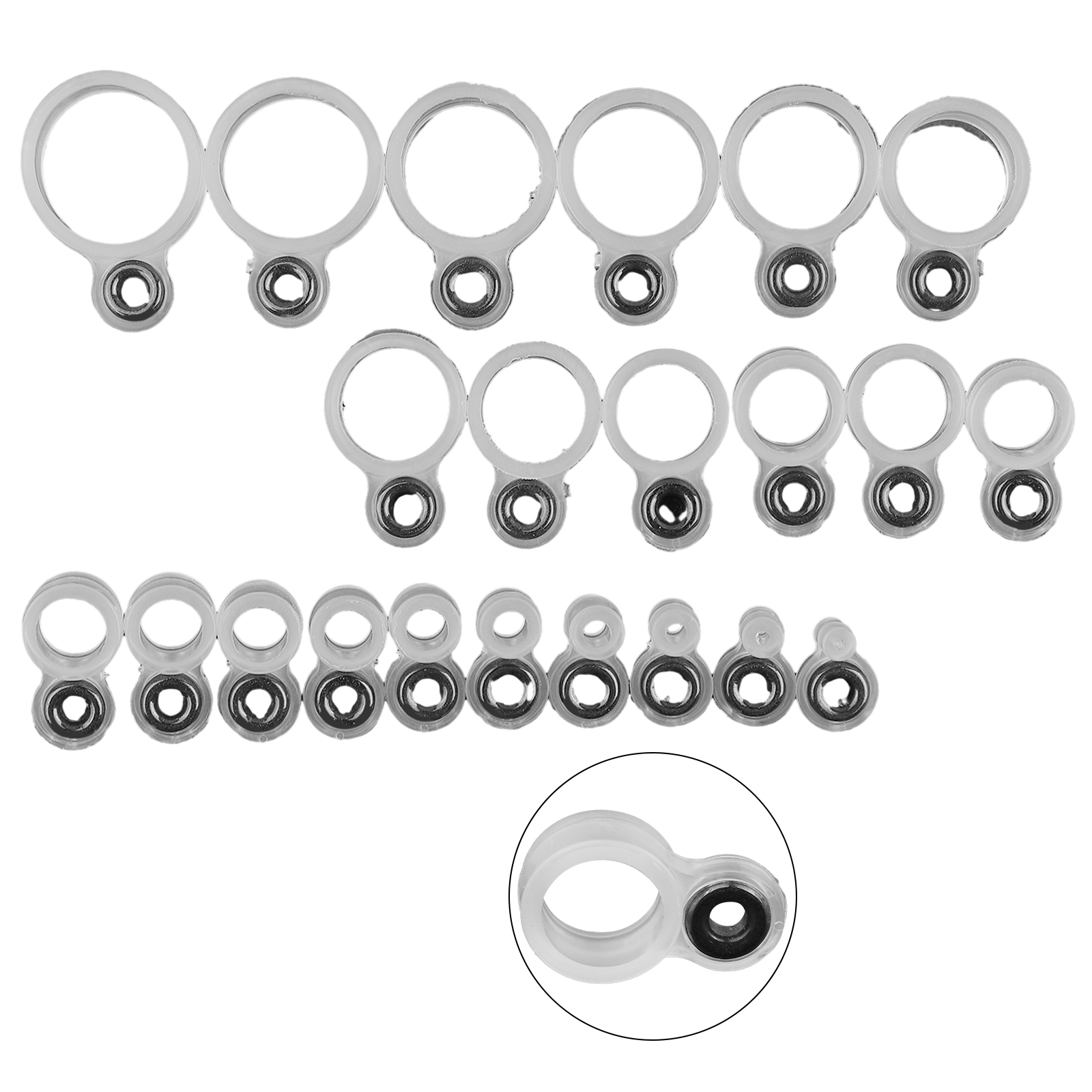 14/22Pcs Fishing Rod Eyelet Re - Fishing Rod Guide Replacement 리뷰 및 가격