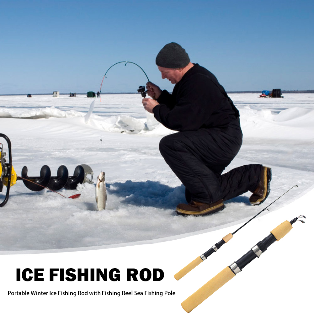 Ice Fishing Rod Portable Spinn - Fishing Rod Ice 리뷰 및 가격