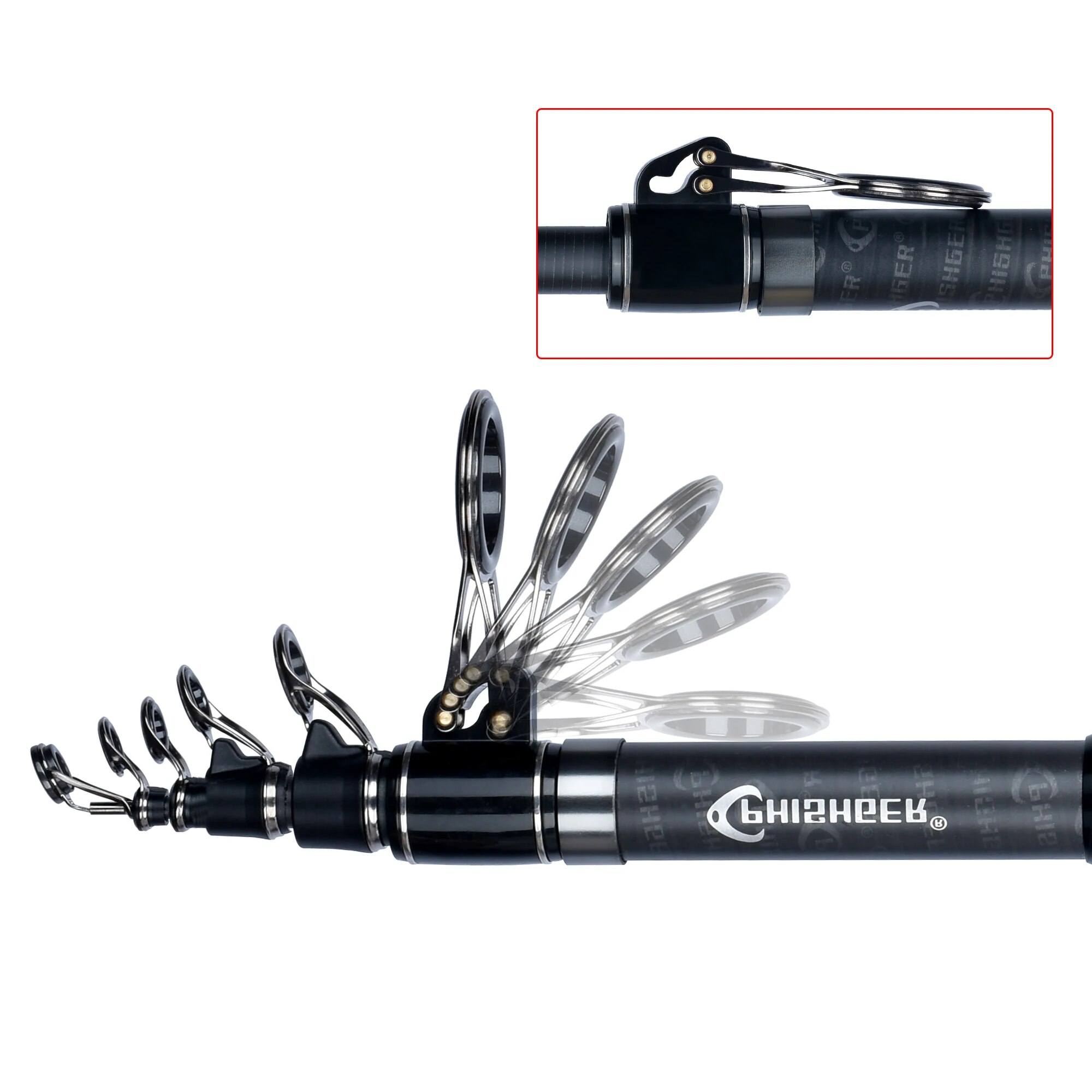 PHISHGER Telescopic Surf Spinn - Fishing Rod Surf 리뷰 및 가격