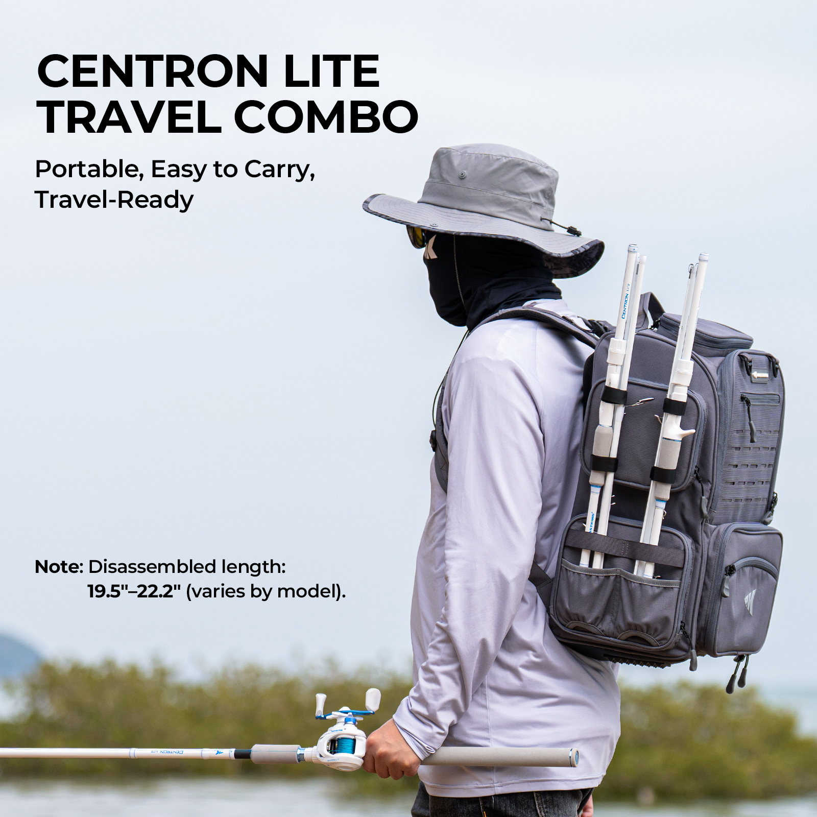 KastKing Centron Lite Travel C - Fishing Rod Combo 리뷰 및 가격