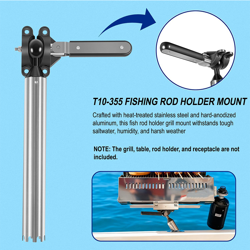 All-Angle Adjustable Fish Rod  - Fishing Rod Holder 리뷰 및 가격