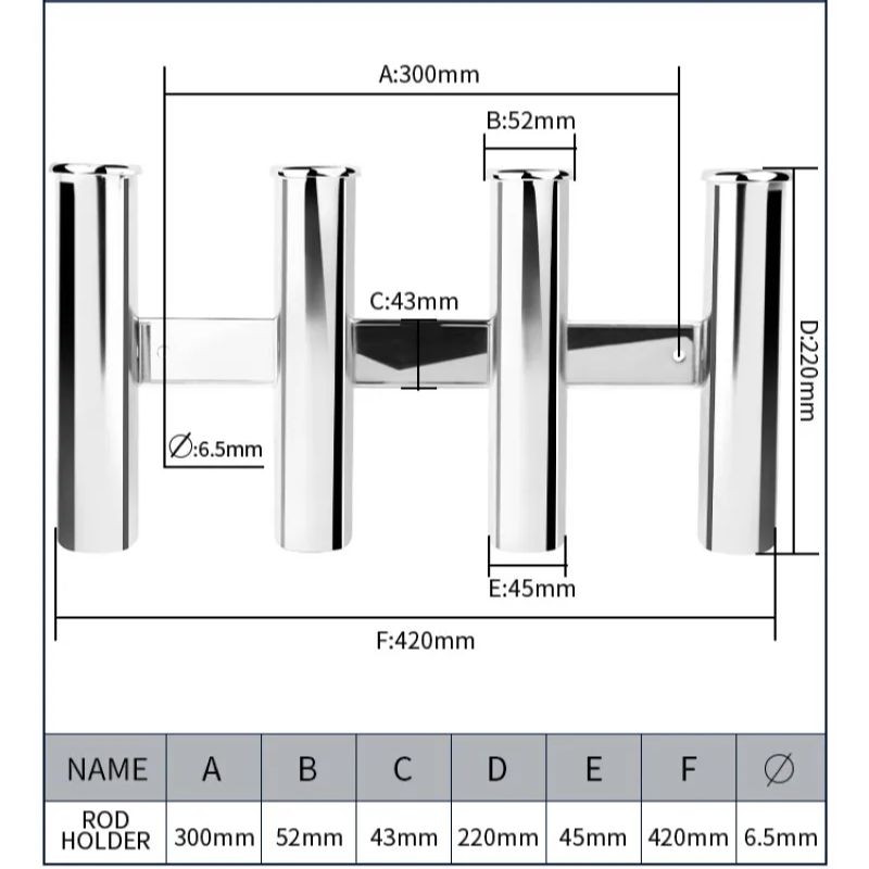 Stainless Steel 4 Tubes Rod ho - Fishing Rod Rack 리뷰 및 가격