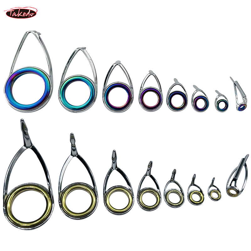TAKEDO TN75-1 5sets Spinning M - Fishing Rod Guide Replacement 리뷰 및 가격