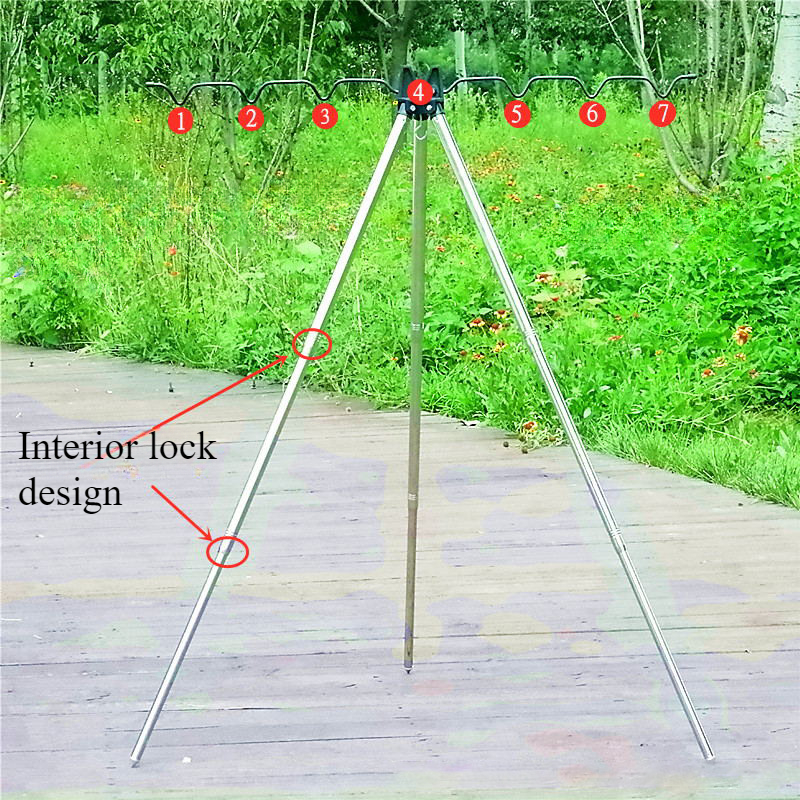 1PC Fishing Sea Rod Bracket Al - Fishing Rod Telescopic 리뷰 및 가격