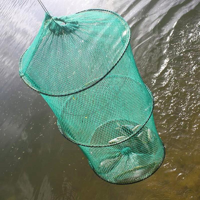 Folding Round Nylon Mesh Metal - Fishing Rod Casting 리뷰 및 가격
