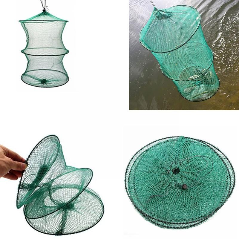 Folding Round Nylon Mesh Metal - Fishing Rod Casting 리뷰 및 가격