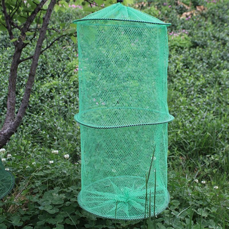 Folding Round Nylon Mesh Metal - Fishing Rod Casting 리뷰 및 가격