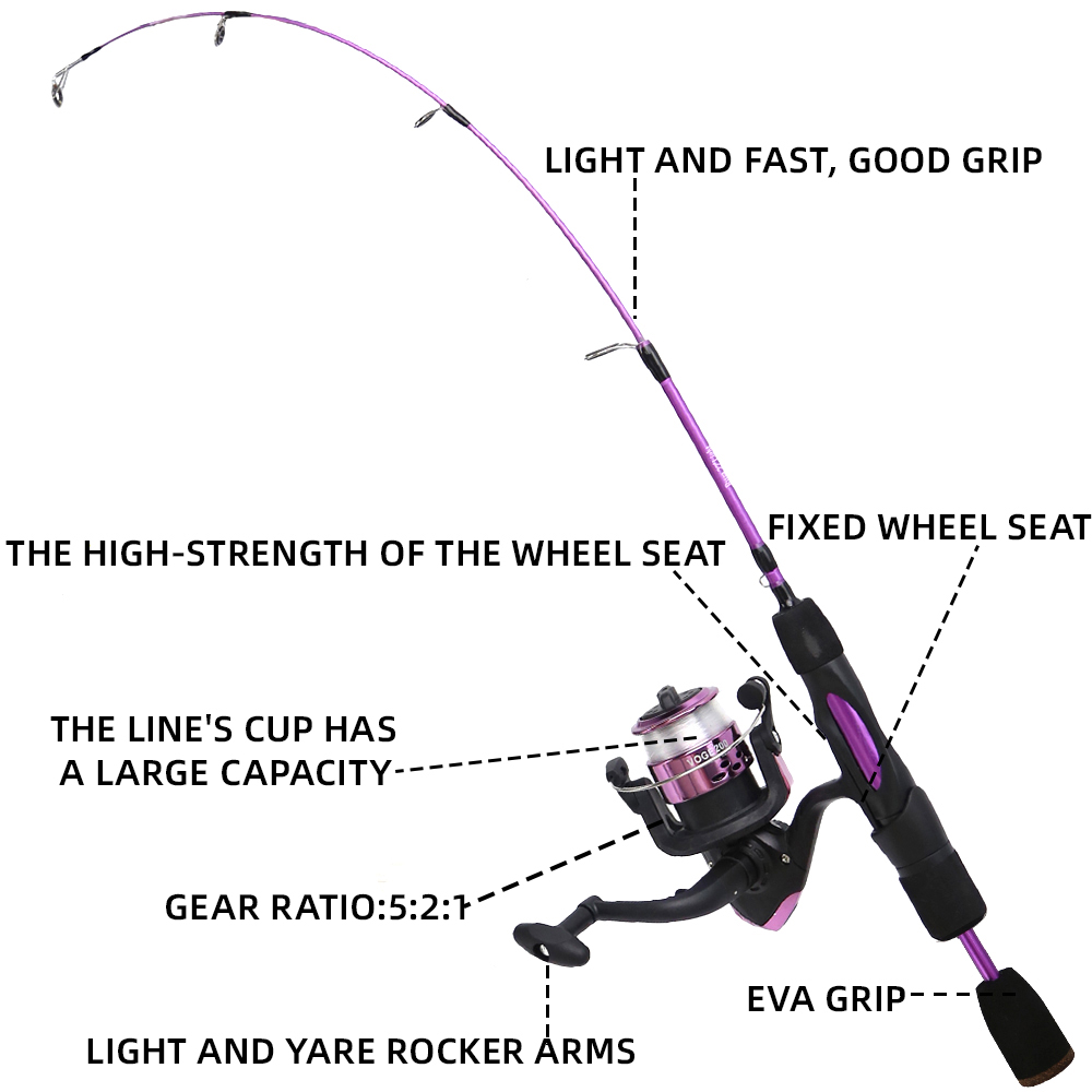 Ice Fishing Rod Reel Combo 68c - Fishing Rod Ice 리뷰 및 가격
