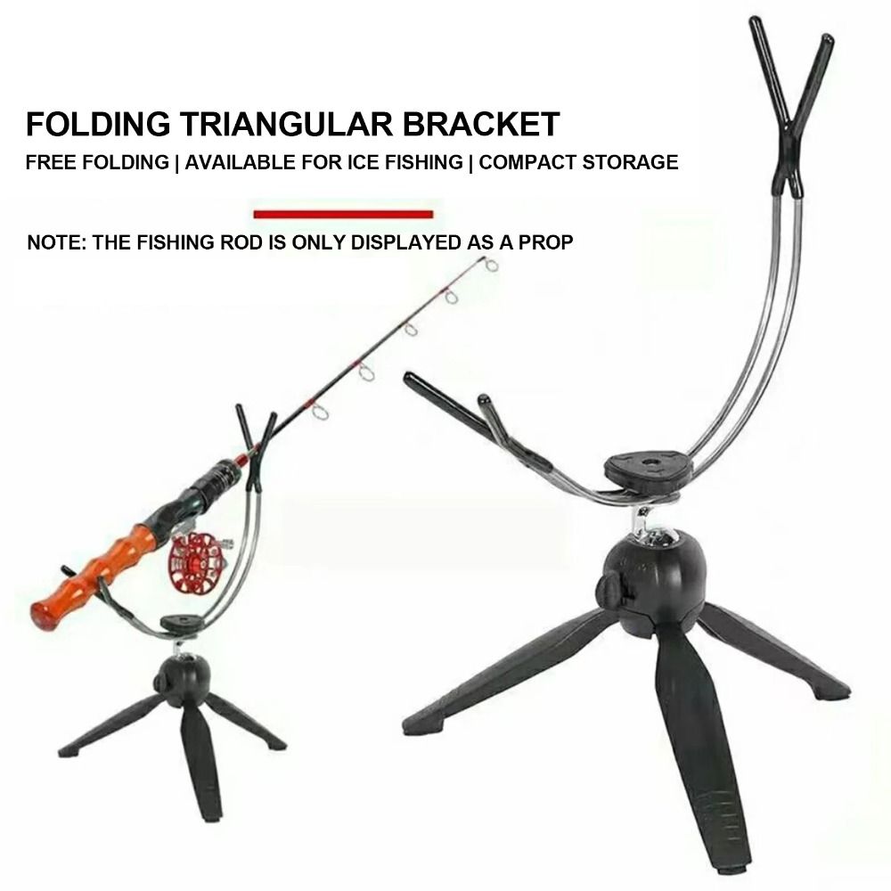 360° Adjustable Ice Fishing Ro - Fishing Rod Rack 리뷰 및 가격
