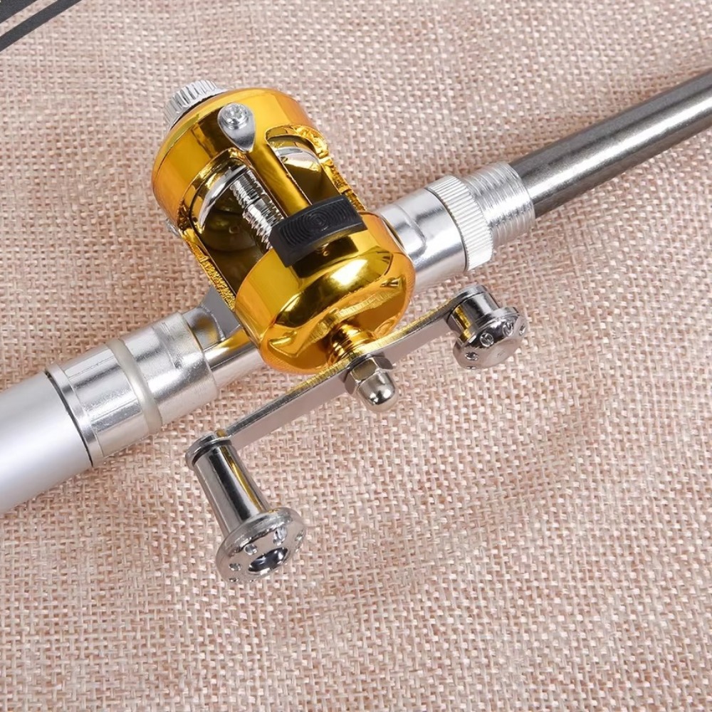 Mini portable steel pen fishin - Fishing Rod Case 리뷰 및 가격