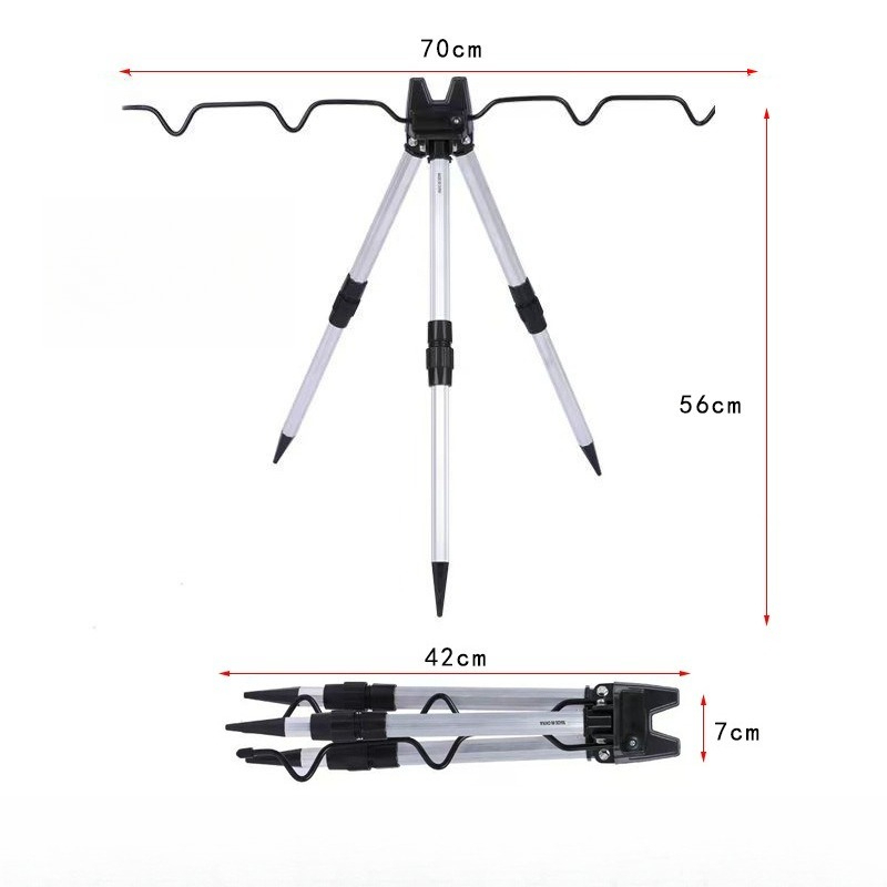 1PC Fishing Sea Rod Bracket Al - Fishing Rod Telescopic 리뷰 및 가격