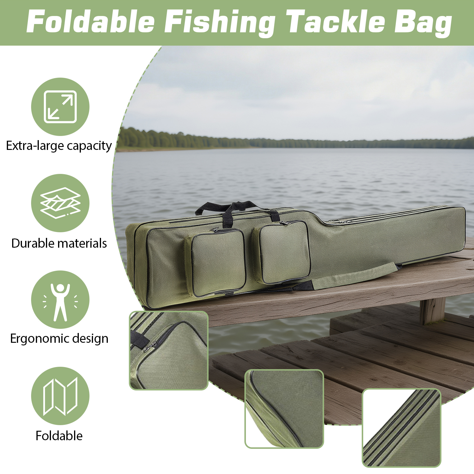 Fishing Rod Bags 150cm Waterpr - Fishing Rod Case 리뷰 및 가격