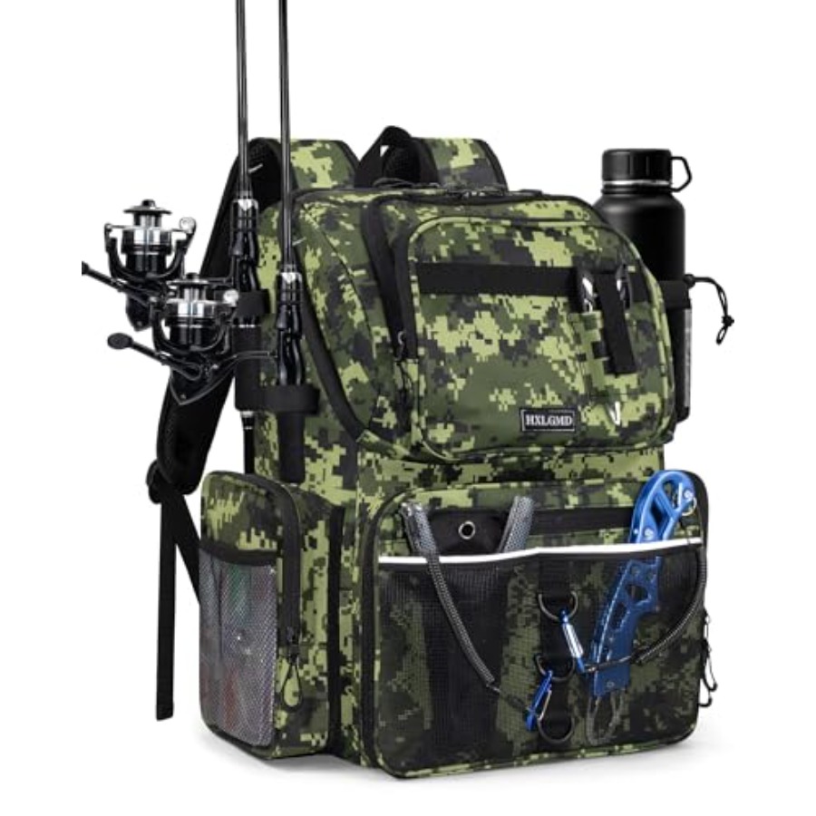 Fishing Backpack with Rod Hold - Fishing Rod Holder 리뷰 및 가격
