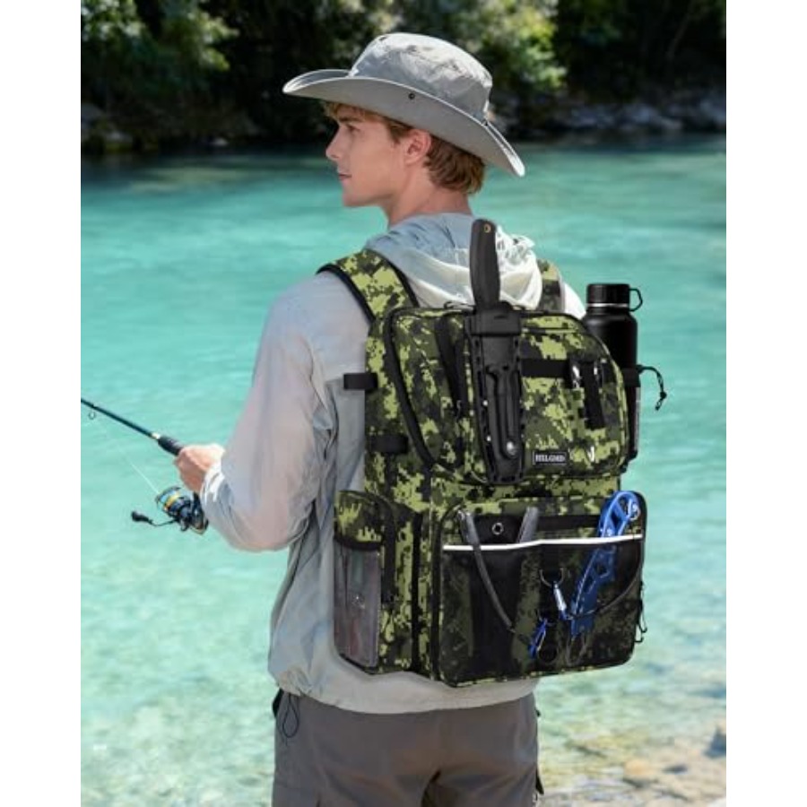Fishing Backpack with Rod Hold - Fishing Rod Holder 리뷰 및 가격
