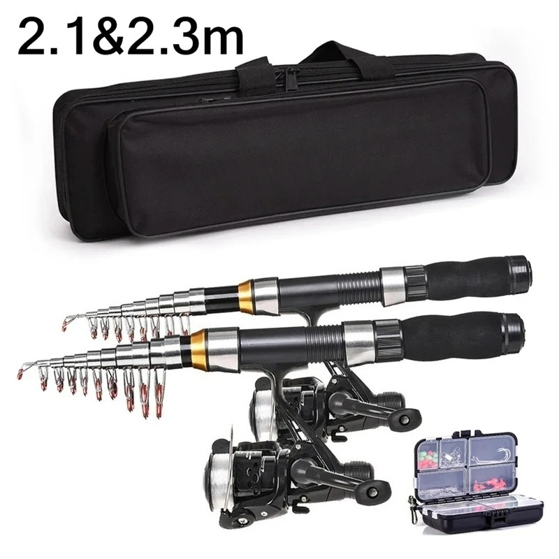 BRAVMAK 2.1/ 2.3 mTelescopic F - Fishing Rod Carbon Fiber 리뷰 및 가격