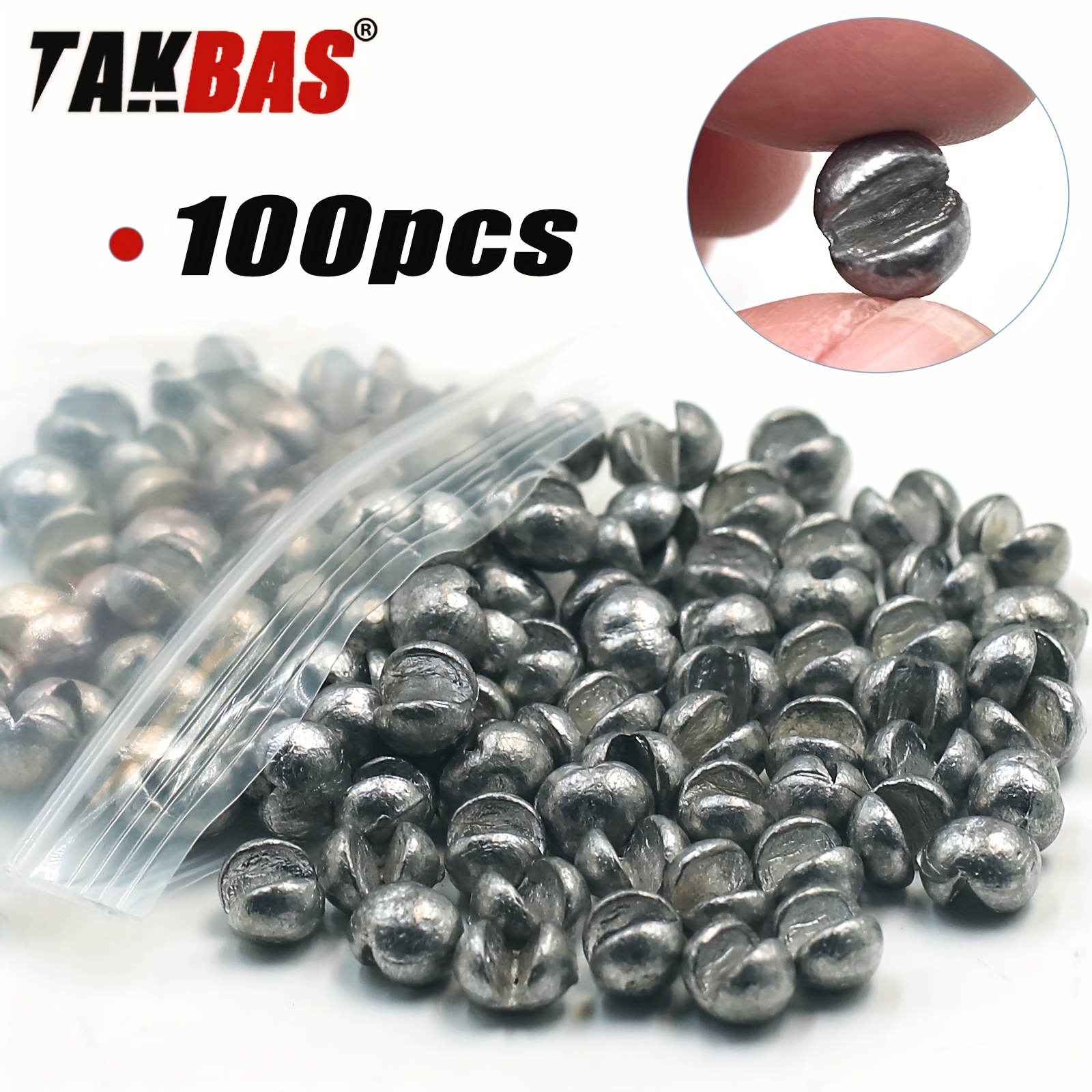 TAKBAS 100pcs Lead Fishing Wei - Fishing Rod Building Kit 리뷰 및 가격