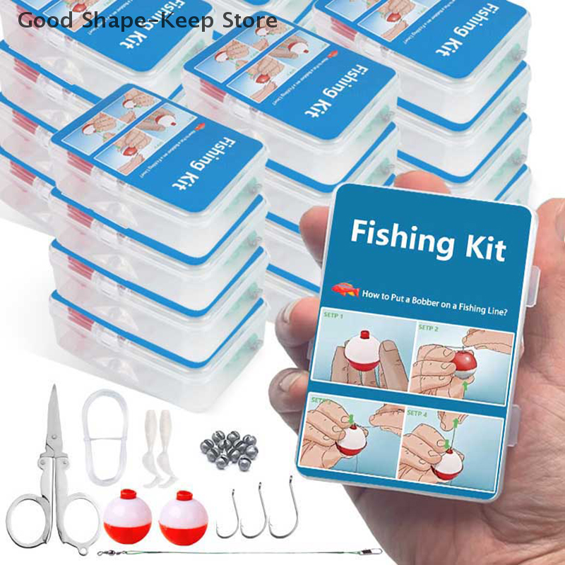 24Pcs Emergency Fishing Kit Po - Fishing Rod Case 리뷰 및 가격